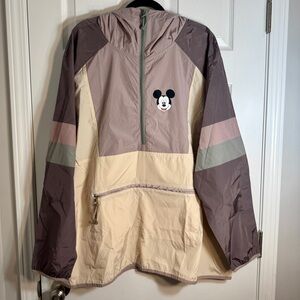 NWT. Disney Parks Mickey & Pluto Pals Windbreaker size 3X